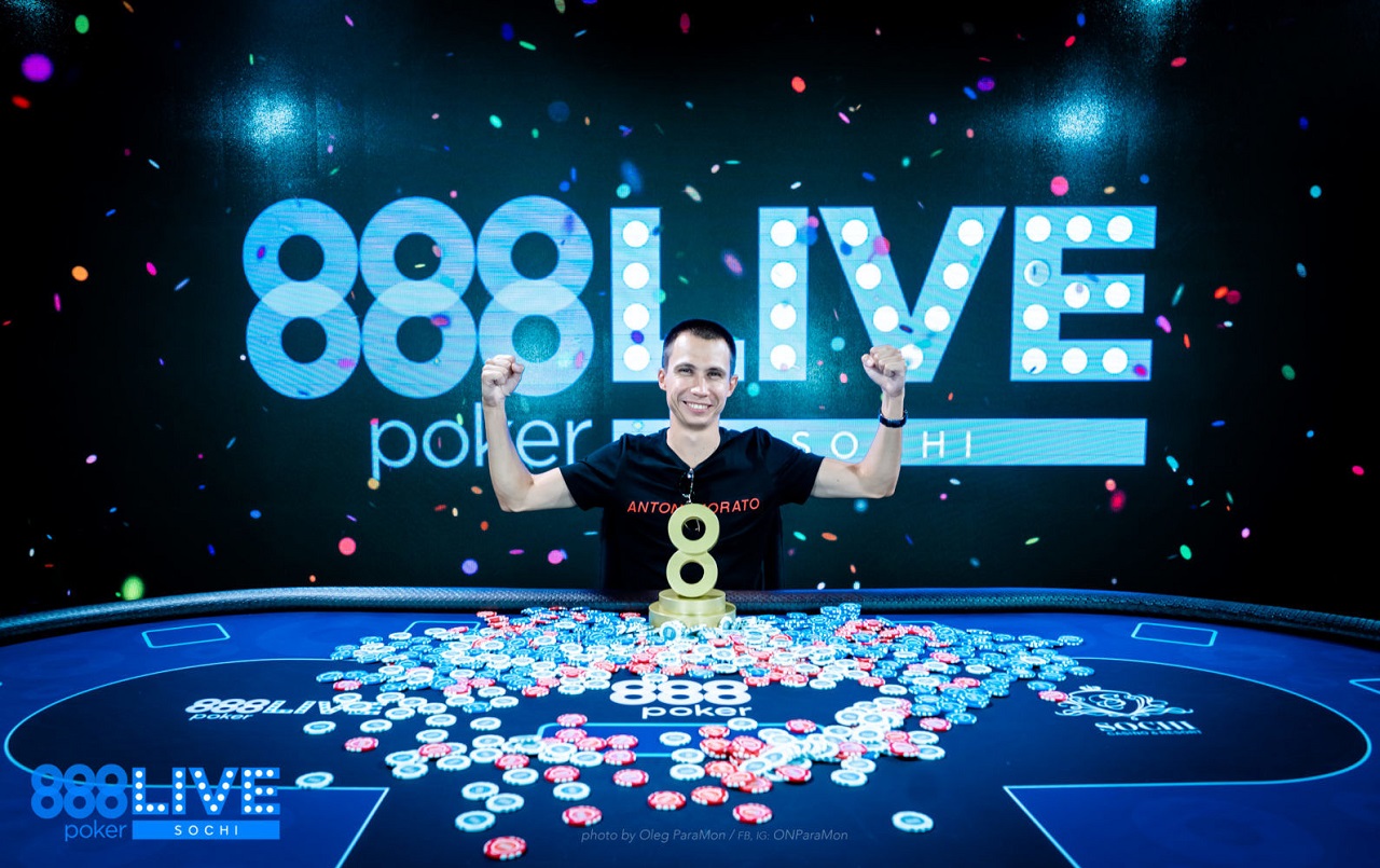 Василий Цапко выиграл главное событие 888poker LIVE Sochi